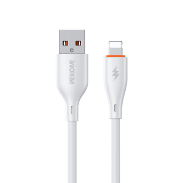 Καλώδιο Φόρτισης WK WDC-67i USB σε Lightning 1m Λευκό