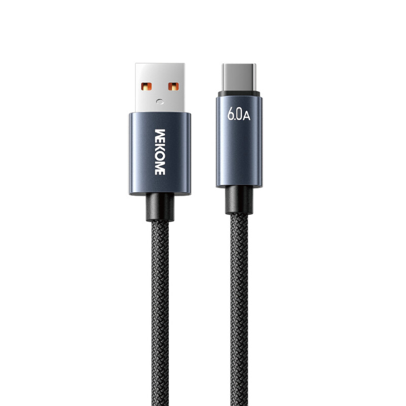 Καλώδιο Φόρτισης WK WDC-63a USB σε USB-C PD 66W 1.2m Μαύρο Καλώδιο Φόρτισης WK WDC-63a USB σε USB-C PD 66W 1.2m Μαύρο
