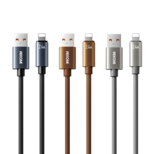 Καλώδιο Φόρτισης WK WDC-63i USB σε Lightning 1.2m Μαύρο - Image 2