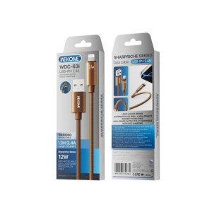 Καλώδιο Φόρτισης WK WDC-63i USB σε Lightning 1.2m Καφέ - Image 3