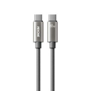 Καλώδιο Φόρτισης WK WDC-64 USB-C σε USB-C PD 65W 1.2m Γκρι