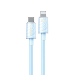 Καλώδιο Φόρτισης WK WDC-73 USB-C σε Lightning PD 30W 1.2m Μπλέ