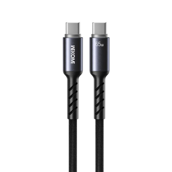Καλώδιο Φόρτισης με LED WK WDC-C15 USB-C to Lightning PD 35W 1.2m Μαύρο