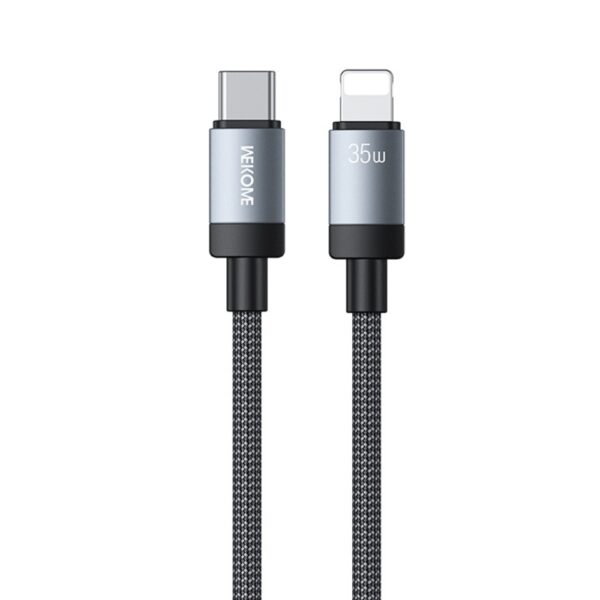 Καλώδιο Φόρτισης WDC-99 USB-C to Lightning PD 35W 1m Μαύρο