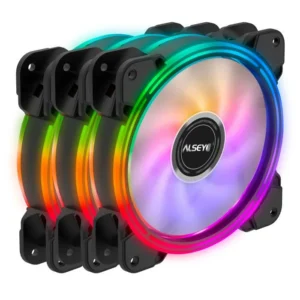 Case Cooler 12cm Alseye HALO 4.0 RGB-Fan x3 kit - Image 2