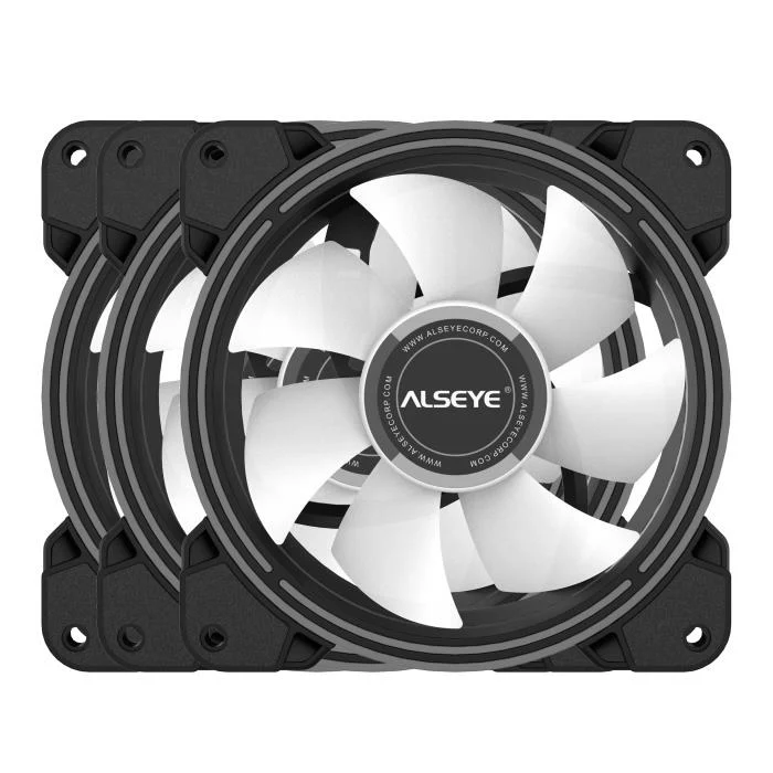 Case Cooler 12cm RGB-Fan x3 kit Alseye HALO 4.0 Case Cooler 12cm RGB-Fan x3 kit Alseye HALO 4.0