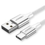 Καλώδιο Φόρτισης UGREEN US288 60133 USB σε USB-C 2m Ασημί