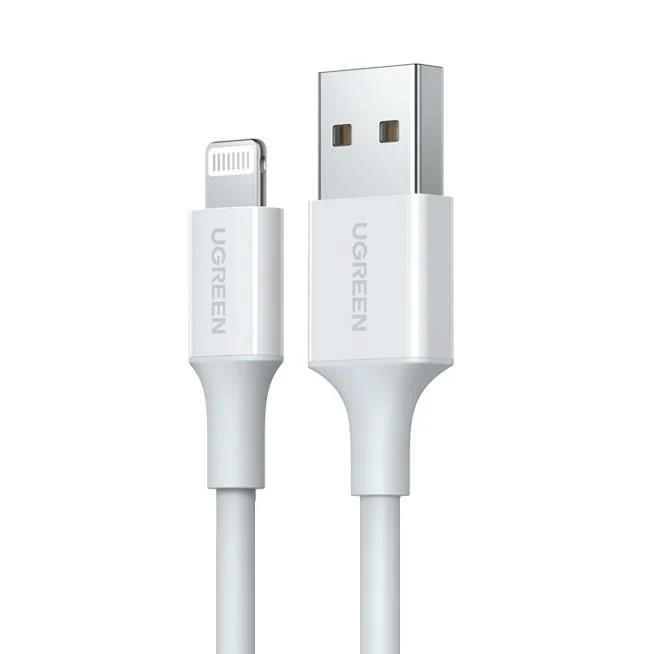 Charging Cable MFI UGREEN US155 i6 White 1m 20728 2.4A Charging Cable MFI UGREEN US155 i6 White 1m 20728 2.4A