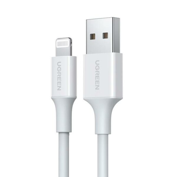 Καλώδιο Φόρτισης UGREEN US155 20728 USB σε Lightning 1m Λευκό