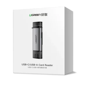 Card Reader USB-C/USB UGREEN CM185 50706 SD/TF Γκρί - Image 2