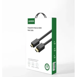 Καλώδιο DP σε HDMI M/M UGREEN DP101 10202 2m Μαύρο - Image 2