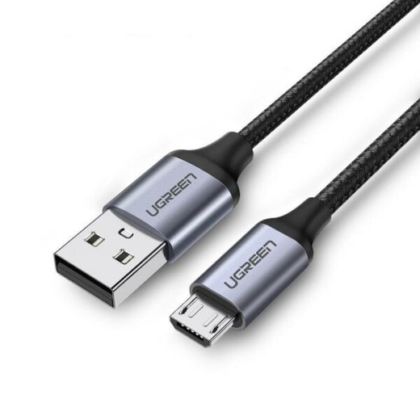 Καλώδιο Φόρτισης UGREEN US290 60148 USB σε Micro USB 2m Γκρι
