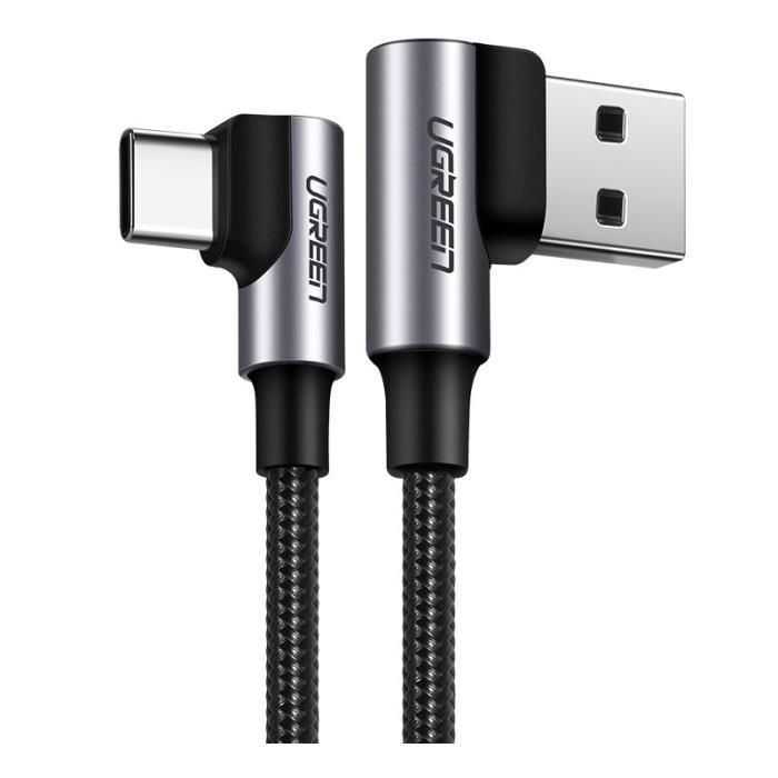 Καλώδιο Φόρτισης UGREEN US176 20856 USB σε USB-C 1m Γκρί Καλώδιο Φόρτισης UGREEN US176 20856 USB σε USB-C 1m Γκρί