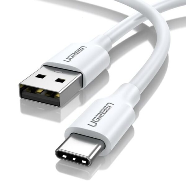 Καλώδιο Φόρτισης UGREEN US287 60123 USB σε USB-C 2m Λευκό