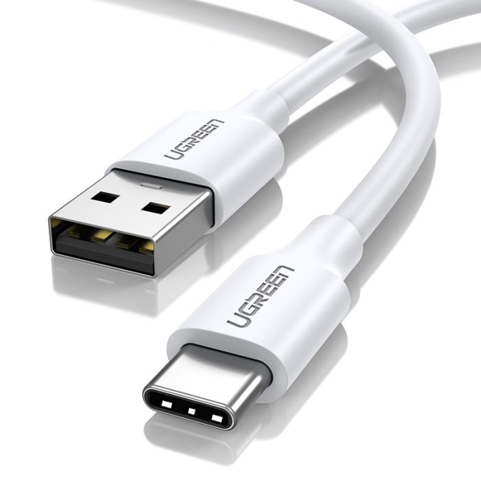 Καλώδιο Φόρτισης UGREEN US287 60123 USB σε USB-C 2m Λευκό Καλώδιο Φόρτισης UGREEN US287 60123 USB σε USB-C 2m Λευκό