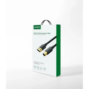 Καλώδιο USB 2.0 σε USB-B M/M UGREEN US135 20846 1m Μαύρο - Image 3