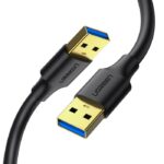 Καλώδιο USB 3.0 Μ/Μ UGREEN US128 10370 1m Μαύρο