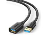 Καλώδιο USB 3.0 Μ/F UGREEN US129 30125 0.5m Μαύρο