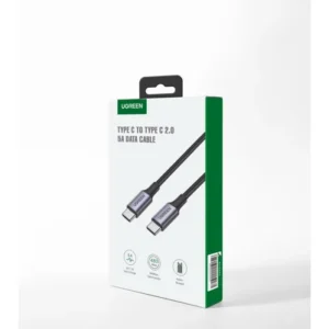 Καλώδιο Φόρτισης UGREEN US316 70429 USB-C σε USB-C PD 100W 2m Μαύρο - Image 3