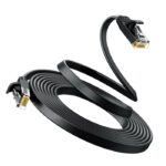 Καλώδιο Δικτύου UTP CAT6 UGREEN NW102 50172 0.5m Flat Μαύρο