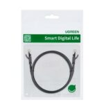 Καλώδιο Δικτύου UTP CAT6 UGREEN NW102 50172 0.5m Flat Μαύρο