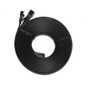 Καλώδιο Δικτύου U/FTP CAT7 UGREEN NW106 11265 10m Flat Pure Copper Μαύρο - Image 2