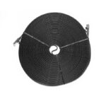 Καλώδιο Δικτύου U/FTP CAT7 UGREEN NW106 11267 20m Flat Pure Copper Μαύρο