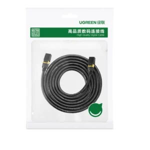 Καλώδιο Δικτύου F/FTP CAT7 UGREEN NW107 11270 3m Pure Copper Μαύρο - Image 2