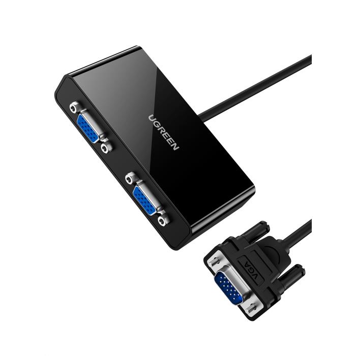 VGA Splitter UGREEN 20918 1PC σε 2 οθόνες VGA Splitter UGREEN 20918 1PC σε 2 οθόνες