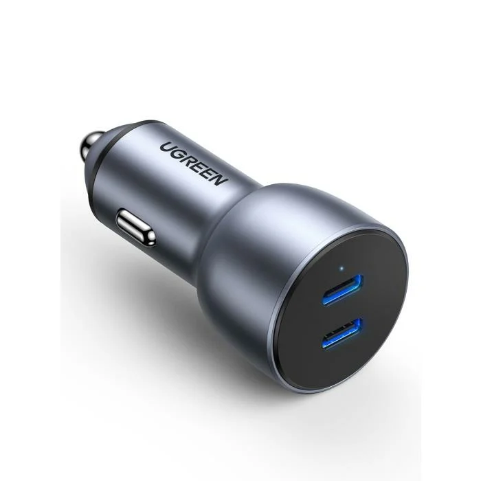 Car Charger UGREEN CD213 40W Dual PD 3.0 Gray 70594 Car Charger UGREEN CD213 40W Dual PD 3.0 Gray 70594