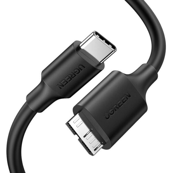 Καλώδιο USB-C 3.1 σε Micro USB 3.0 M/M UGREEN US312 20103 1m Μαύρο