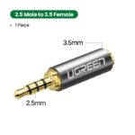 Μετατροπέας Ήχου 2.5mm/3.5mm M/F UGREEN 20501
