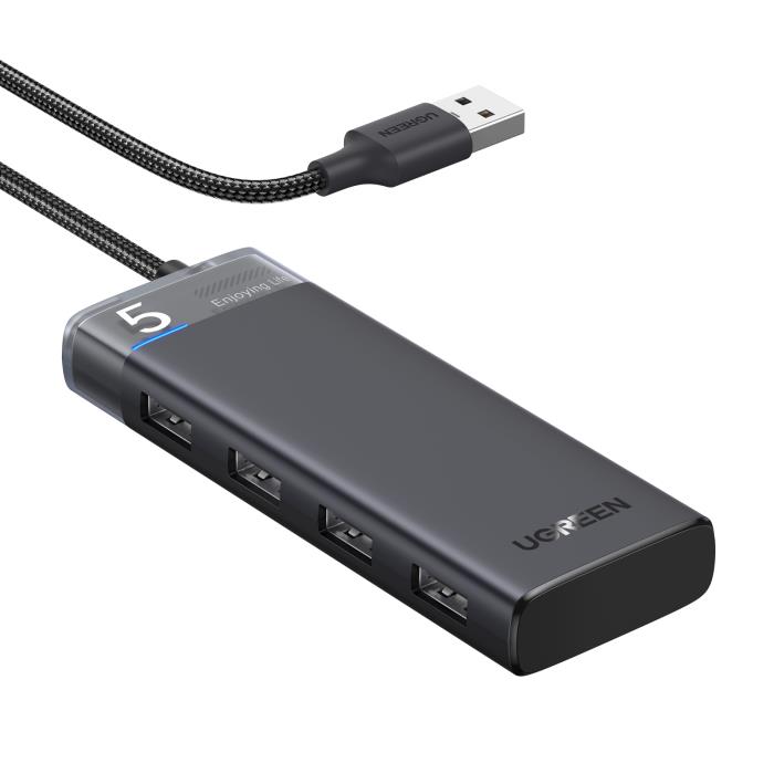 USB 3.2 Hub 4 Θέσεων UGREEN 15548 Γκρι USB 3.2 Hub 4 Θέσεων UGREEN 15548 Γκρι