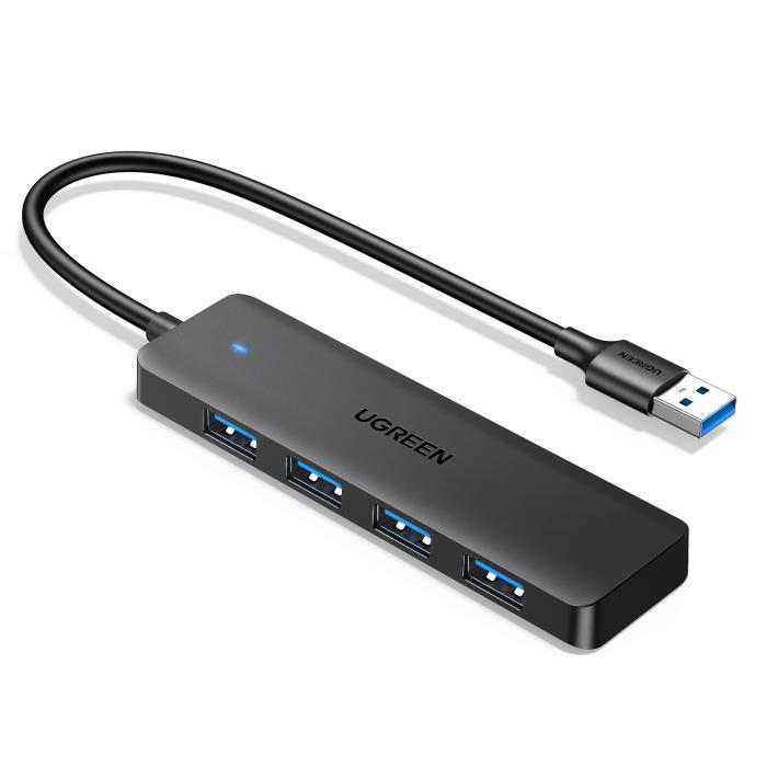 USB 3.0 Hub 4 Θέσεων UGREEN 25851 Γκρι USB 3.0 Hub 4 Θέσεων UGREEN 25851 Γκρι