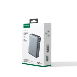 Power Bank 20000mAh PD 100W UGREEN PB720 25188 3 Θέσεων, με καλώδιο USB-C 140W - Image 3