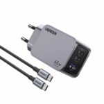 με καλώδιο USB-C 100W 1.5m Γκρί