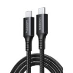 Καλώδιο Φόρτισης UGREEN US567 15374 USB-C σε USB-C PD 60W 2m Μαύρο Γκρί