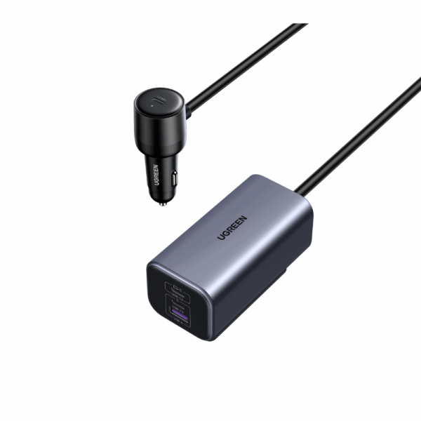 Φορτιστής Αυτοκινήτου GaN PD 150W UGREEN EC706 35571 4 Θέσεων Γκρί