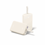 με καλώδιο USB-C 60W Γκρι Λευκό