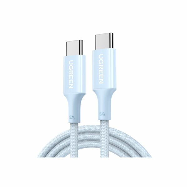 Καλώδιο Φόρτισης UGREEN L502 65253 USB-C σε USB-C PD 100W 1m Μπλέ