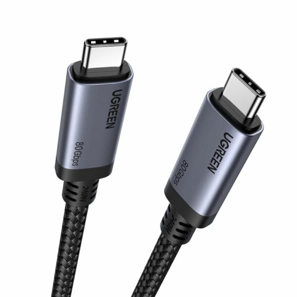 Καλώδιο Φόρτισης UGREEN L706 65383 USB-C σε USB-C PD 240W 1m Μαύρο