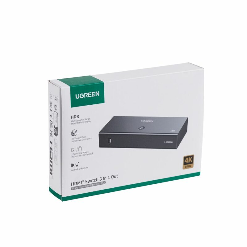 HDMI Switch 3 Θέσεων 4K/60Hz UGREEN AW504 55857