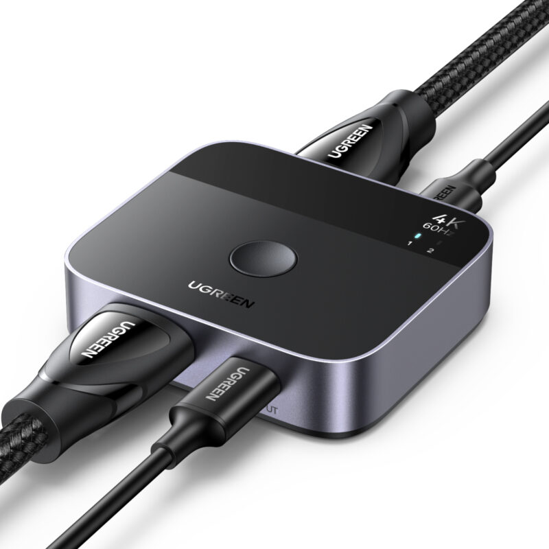 HDMI/USB-C Switch 2 θέσεων 4K/60Hz UGREEN AW503 55452