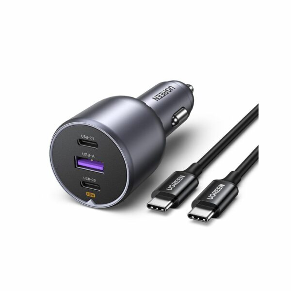 Φορτιστής Αυτοκινήτου 130W UGREEN EC705 55511 3 Θέσεων