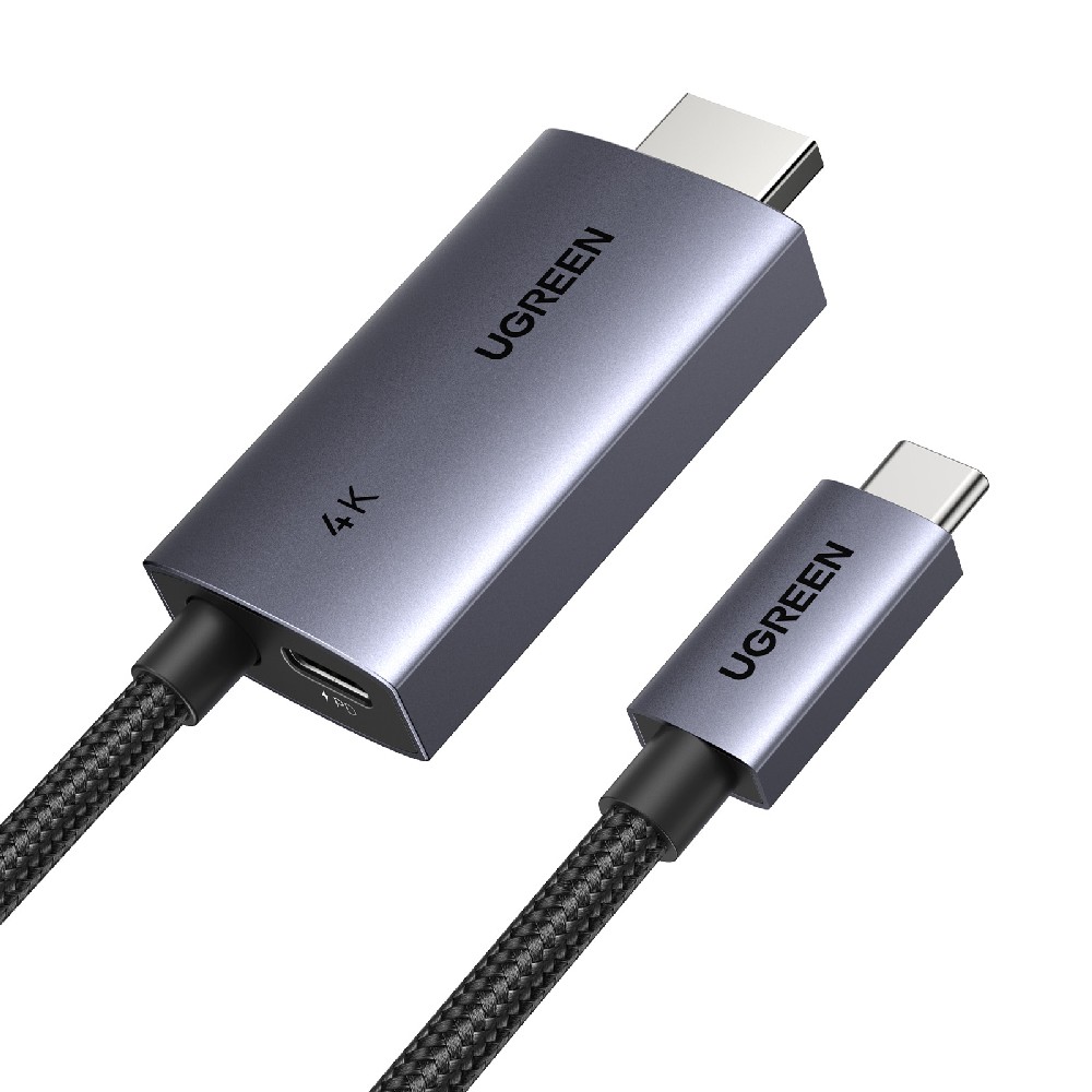 Καλώδιο USB-C σε HDMI M/M 4K/60Hz UGREEN CM675 55330 2m Γκρι Καλώδιο USB-C σε HDMI M/M 4K/60Hz UGREEN CM675 55330 2m Γκρι