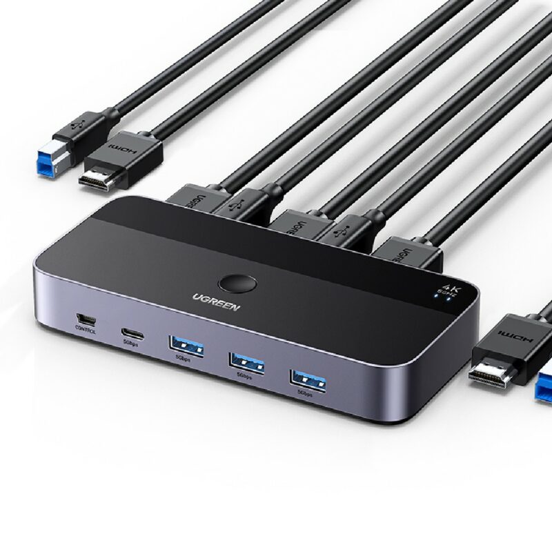 KVM Switch 2 θέσεων USB/HDMI UGREEN CM664 15707
