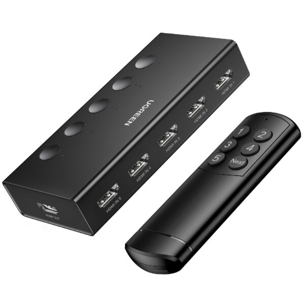 HDMI Switch 5 θέσεων 4K/60Hz UGREEN CM568 90512