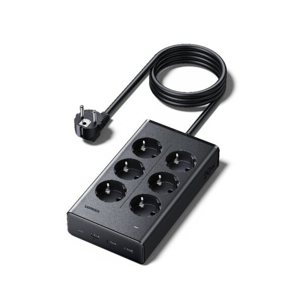 Πολύμπριζο 6 Θέσεων GaN PD 20W UGREEN S622 75141 1.5m