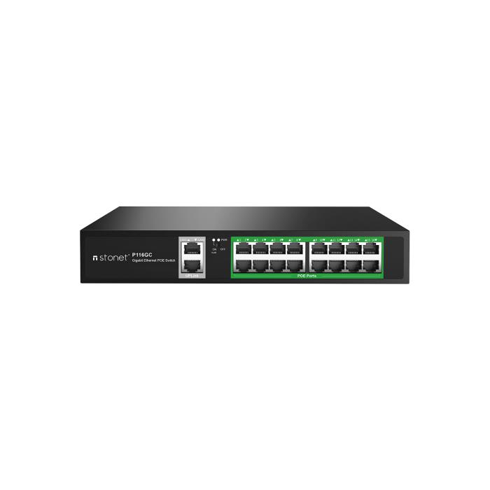 Switch 16 Θέσεων PoE Stonet P116GC Gigabit Switch 16 Θέσεων PoE Stonet P116GC Gigabit