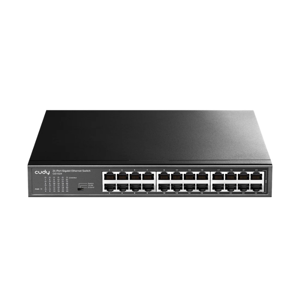 Switch 24 Θέσεων Cudy GS1024 v2.0 Gigabit Μεταλλικό Switch 24 Θέσεων Cudy GS1024 v2.0 Gigabit Μεταλλικό